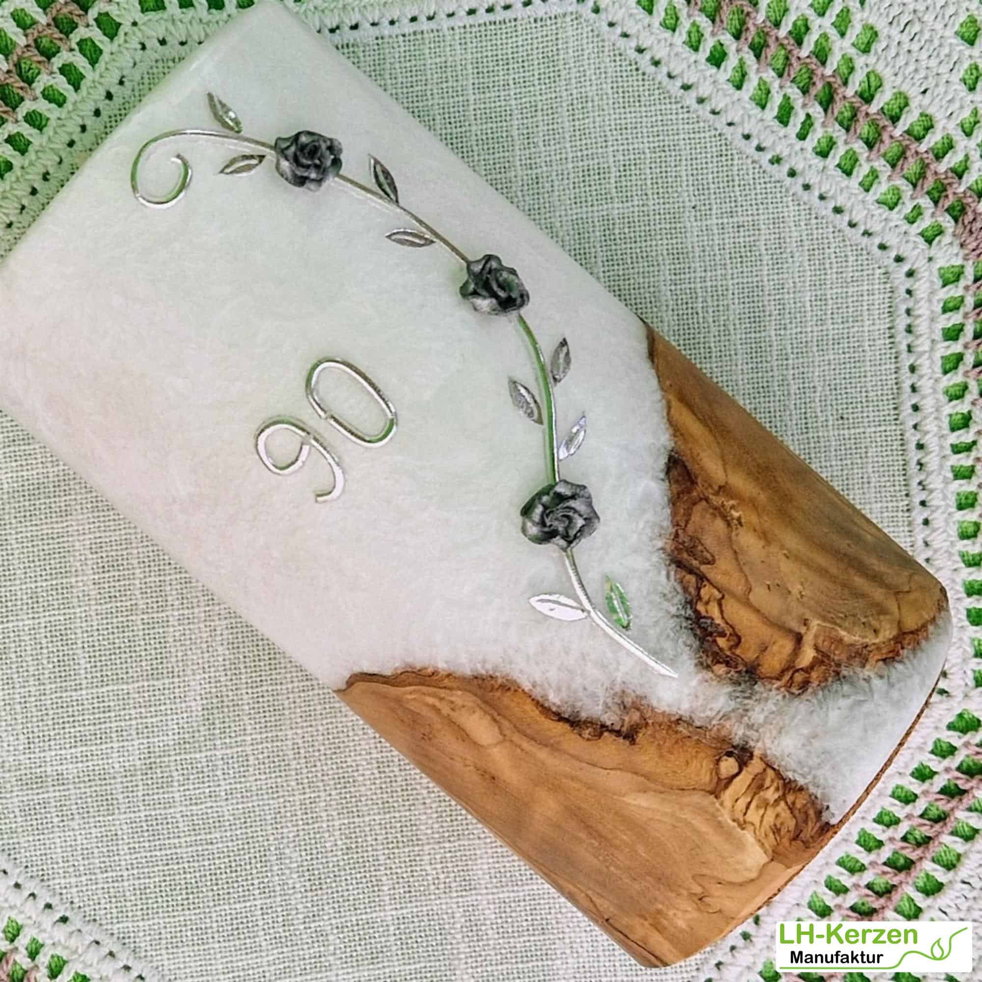 Kerzenbeschriftung Beschriftete Kerze